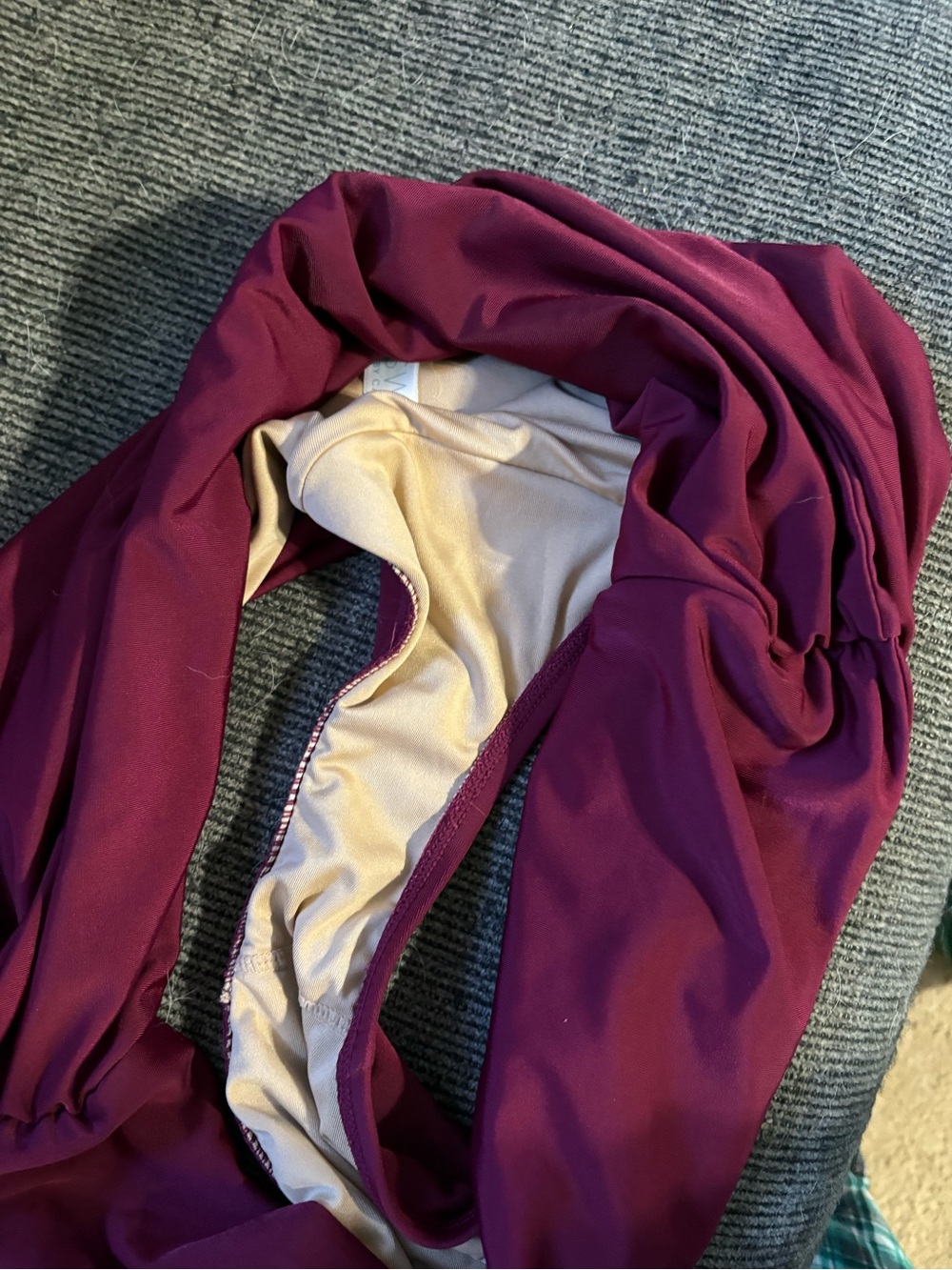 Maroon Bikini Bottoms - Picture 3 of 3